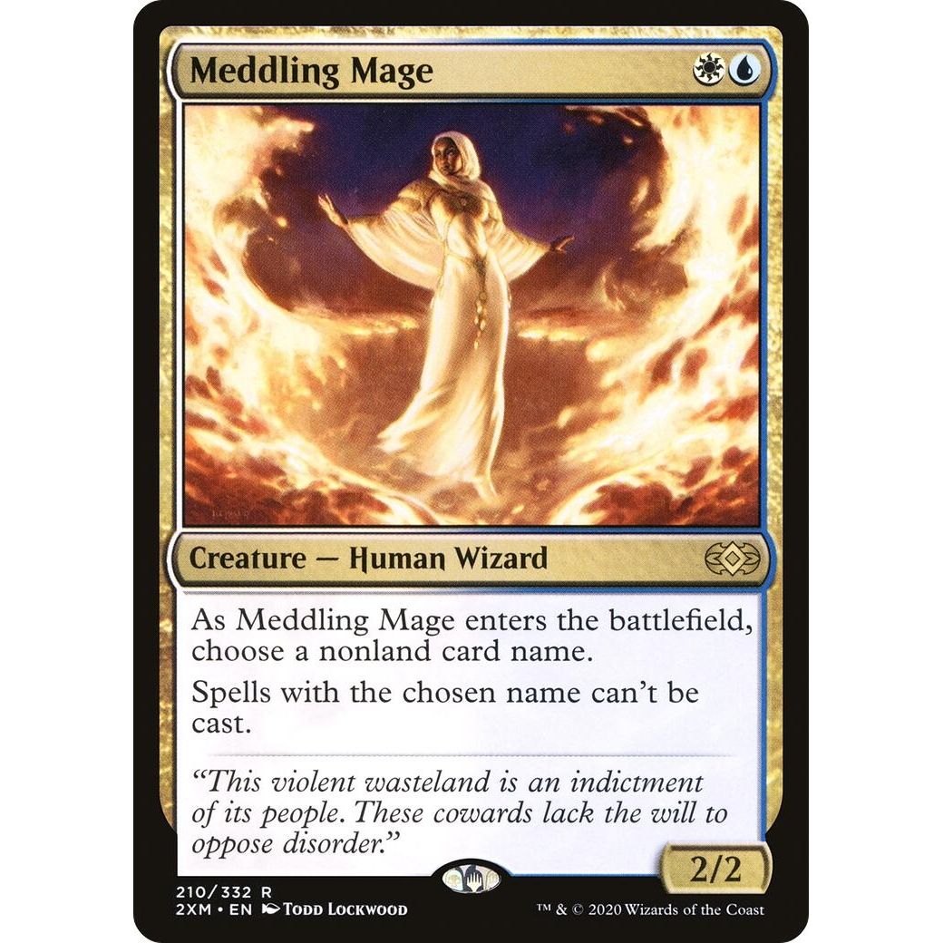 Image for Meddling Mage (210) (2XM) - Magic: The Gathering