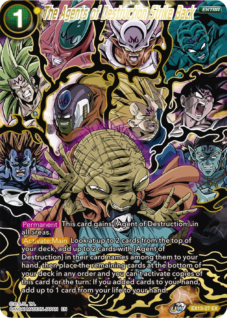 Image for The Agents of Destruction Strike Back (EX13-27) (DBS-BE13) - Dragon Ball Super: Masters