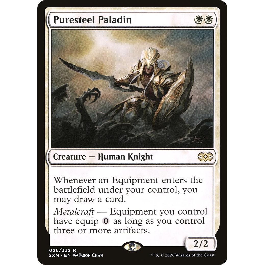 Image for Puresteel Paladin (26) (2XM) - Magic: The Gathering