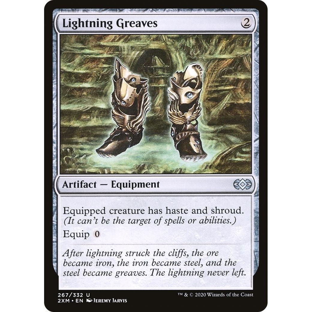 Image for Lightning Greaves (267) (2XM) - Magic: The Gathering