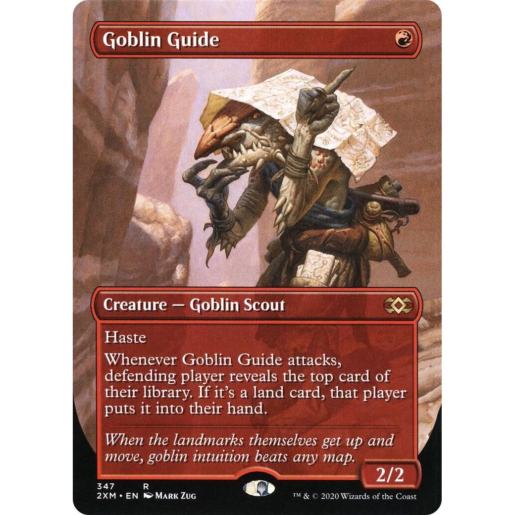 Image for Goblin Guide (Borderless) (347) (2XM) - Magic: The Gathering