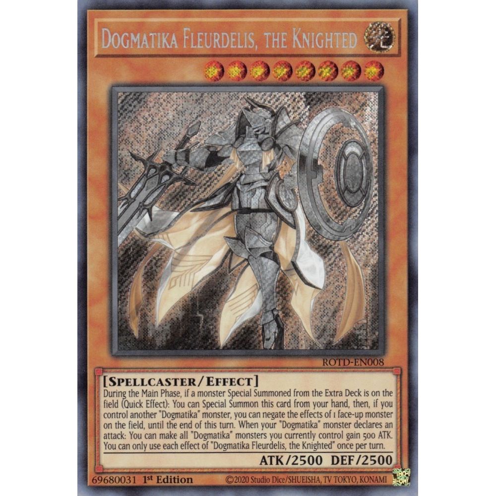Image for Dogmatika Fleurdelis, the Knighted (ROTD-EN008) (ROTD) - YuGiOh