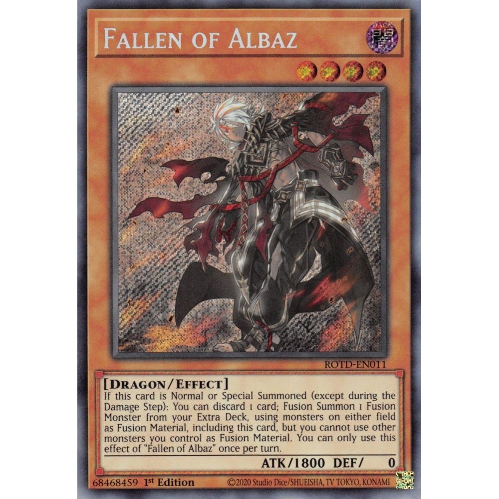 Image for Fallen of Albaz (ROTD-EN011) (ROTD) - YuGiOh