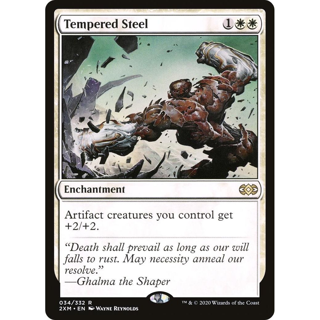 Image for Tempered Steel (34) (2XM) - Magic: The Gathering