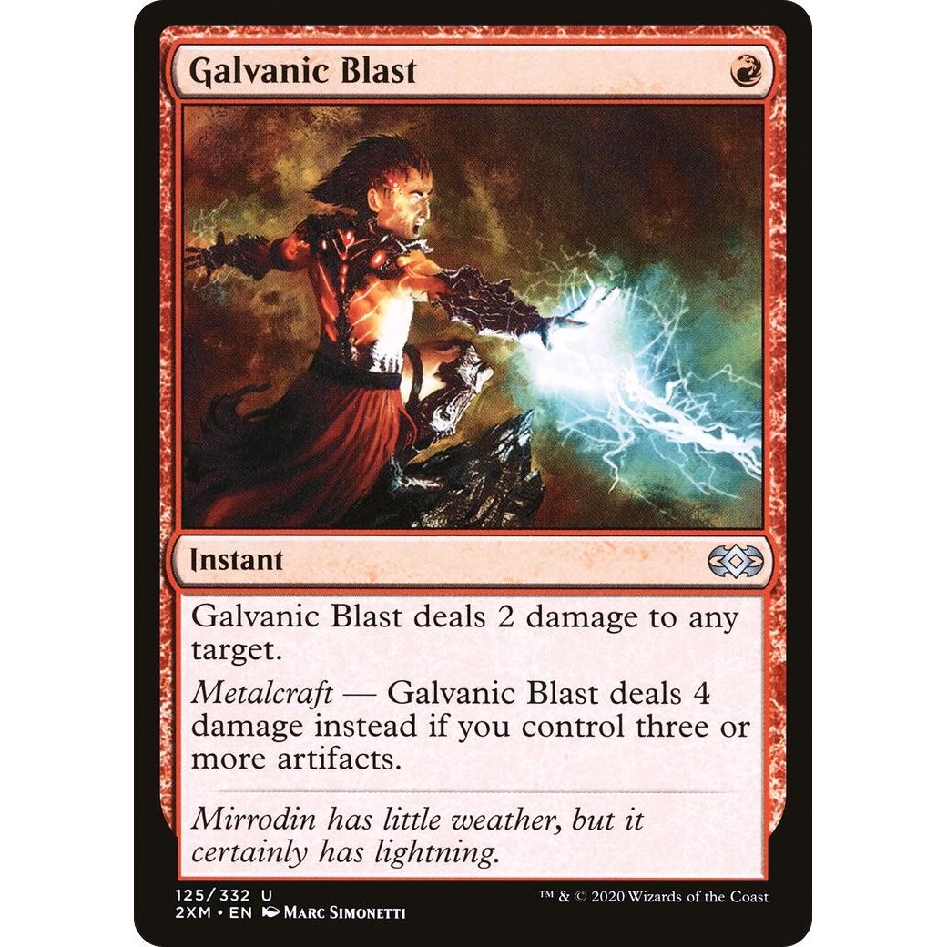 Image for Galvanic Blast (125) (2XM) - Magic: The Gathering