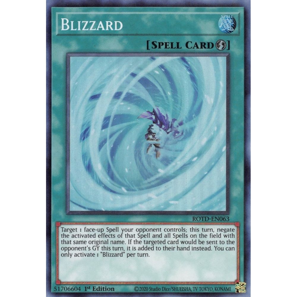 Image for Blizzard (ROTD-EN063) (ROTD) - YuGiOh
