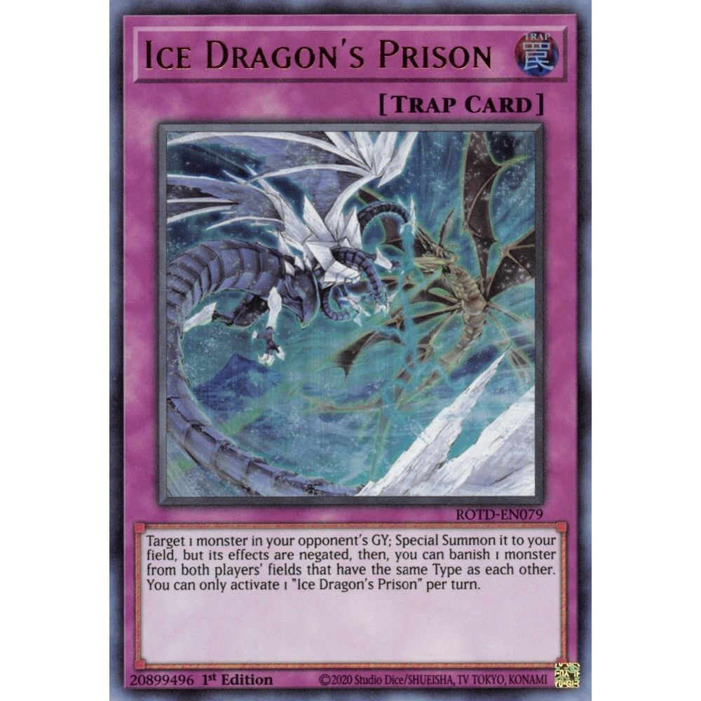 Image for Ice Dragon's Prison (ROTD-EN079) (ROTD) - YuGiOh