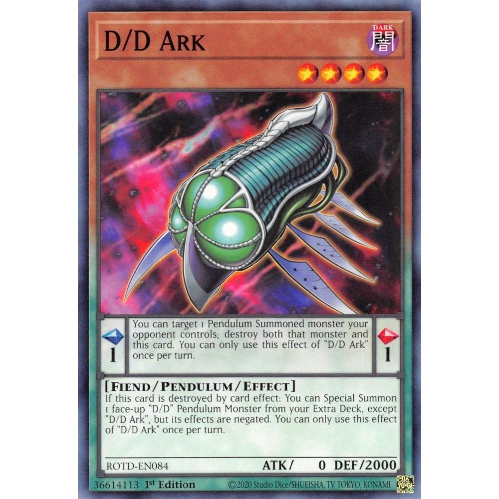 Image for D/D Ark (ROTD-EN084) (ROTD) - YuGiOh