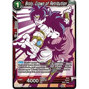 Image for Broly, Crown of Retribution (Alternate Art) (P-177) (DBS-BE13) - Dragon Ball Super: Masters