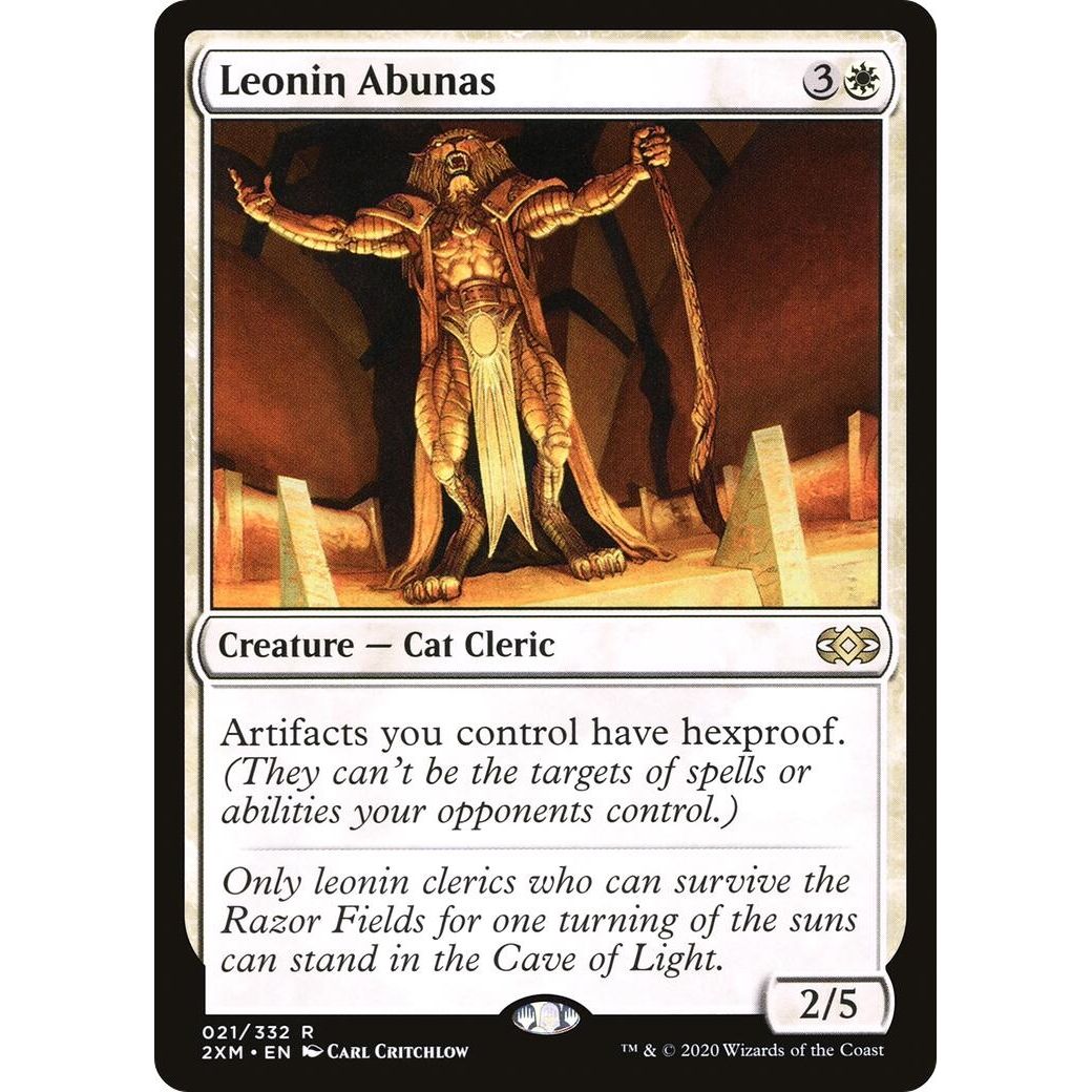 Image for Leonin Abunas (21) (2XM) - Magic: The Gathering