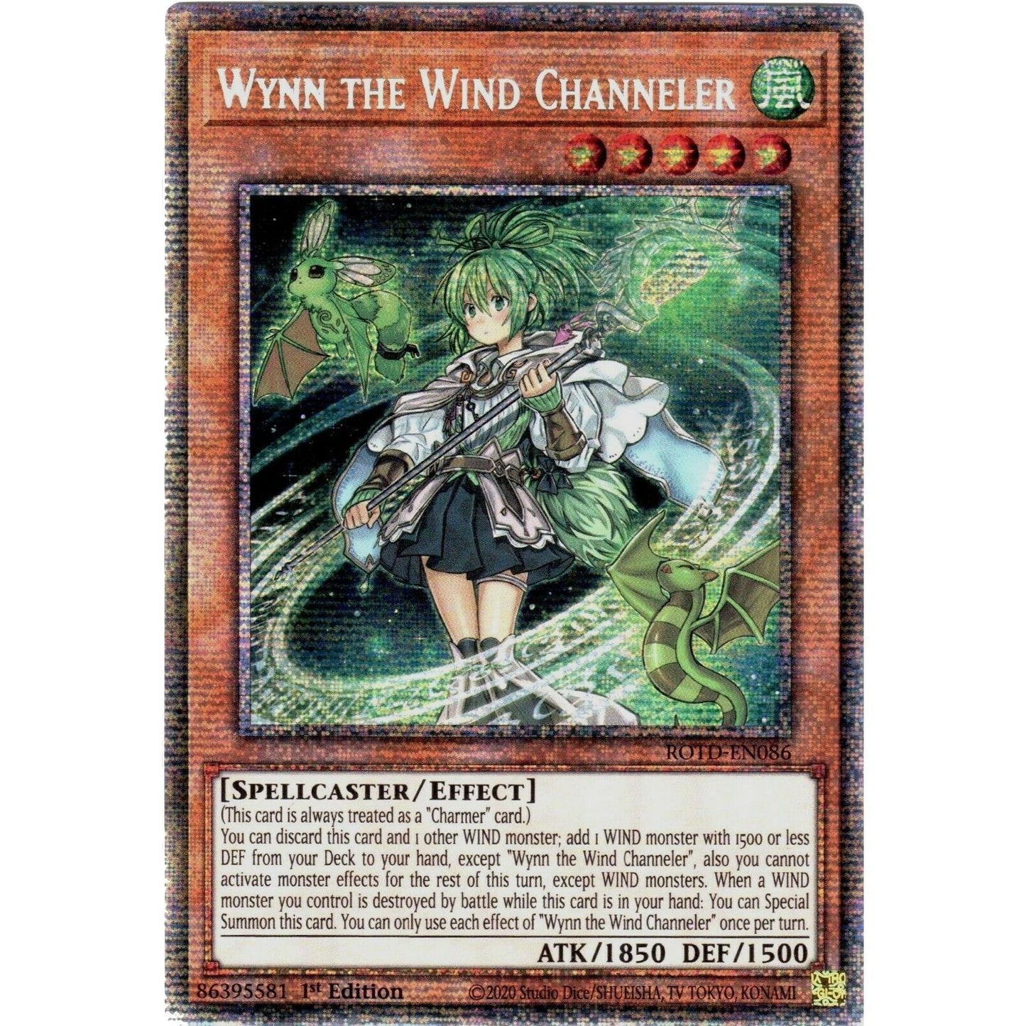 Image for Wynn the Wind Channeler (Starlight Rare) (ROTD-EN086) (ROTD) - YuGiOh