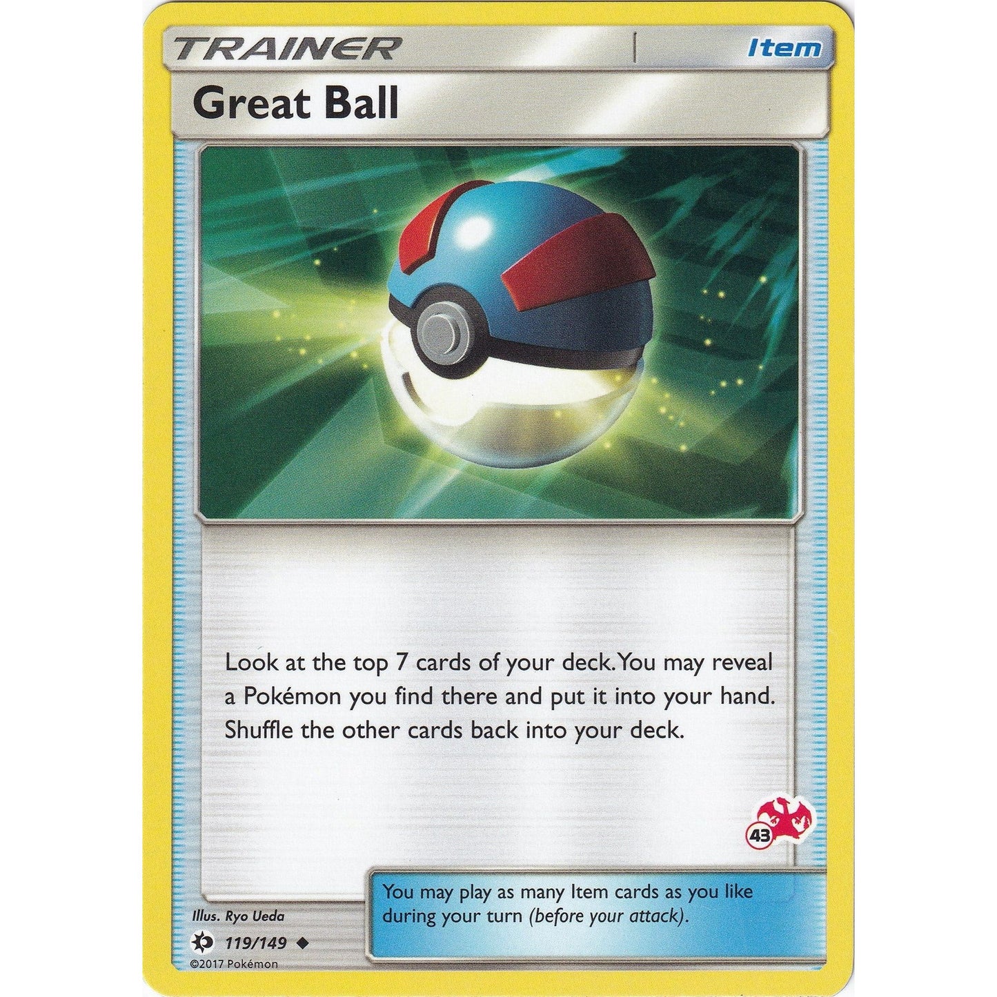 Image for Great Ball - 119/149 (#43 Charizard Stamped) (119/149) (BTA) - Pokemon