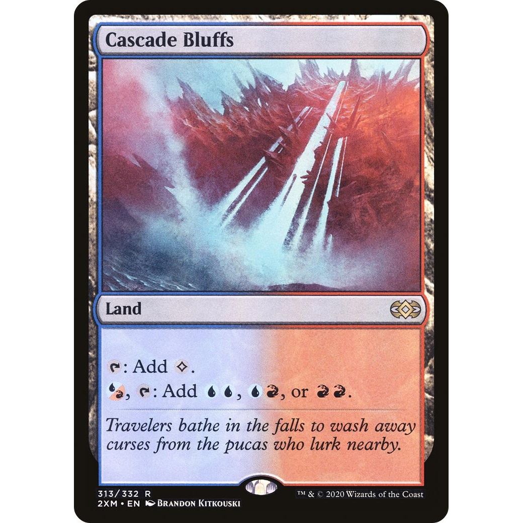Image for Cascade Bluffs (313) (2XM) - Magic: The Gathering
