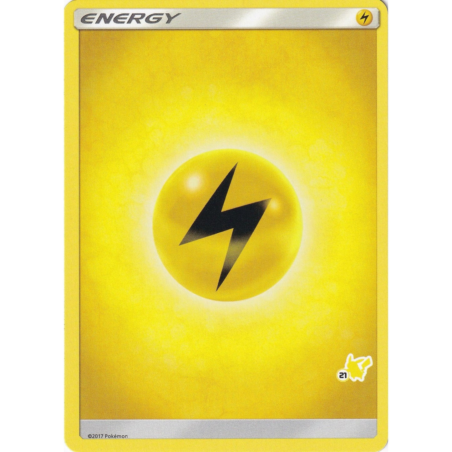 Image for Lightning Energy (#21 Pikachu Stamped) (BTA) - Pokemon