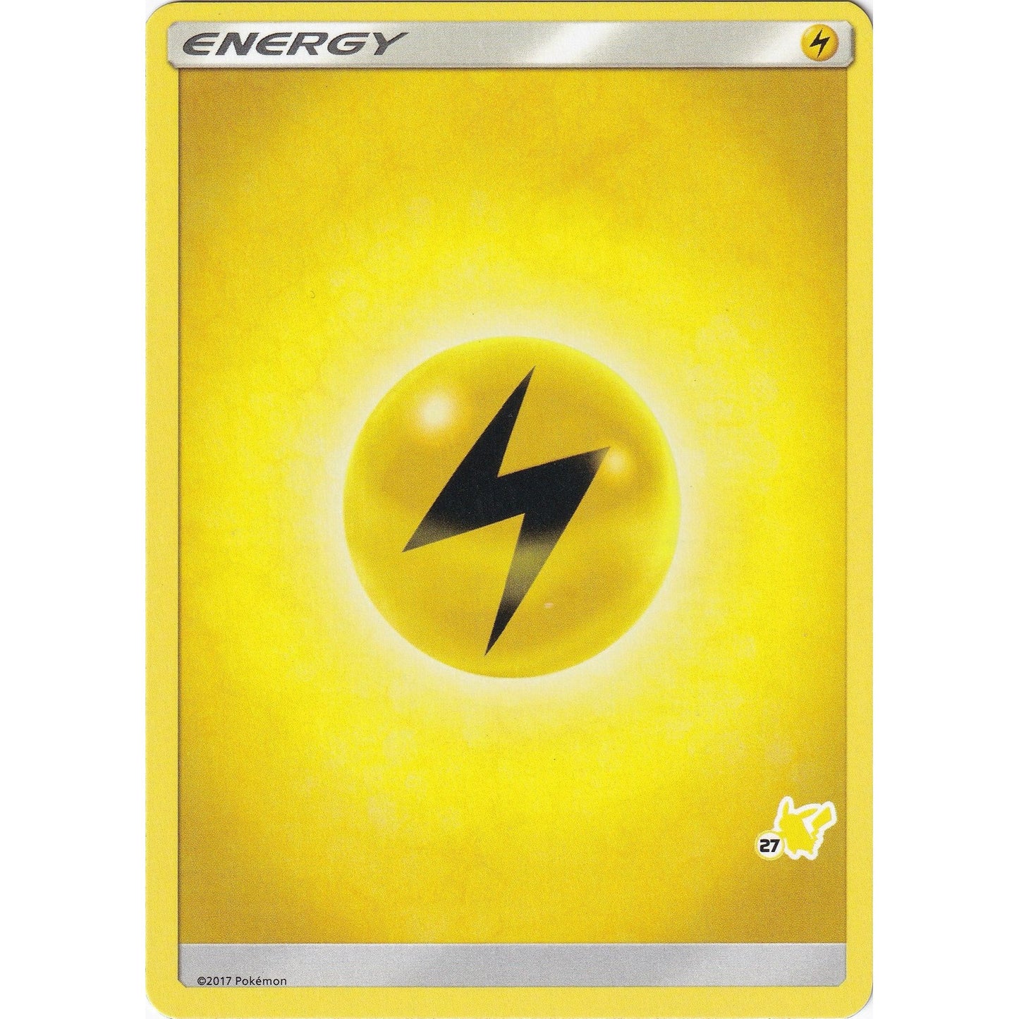 Image for Lightning Energy (#27 Pikachu Stamped) (BTA) - Pokemon