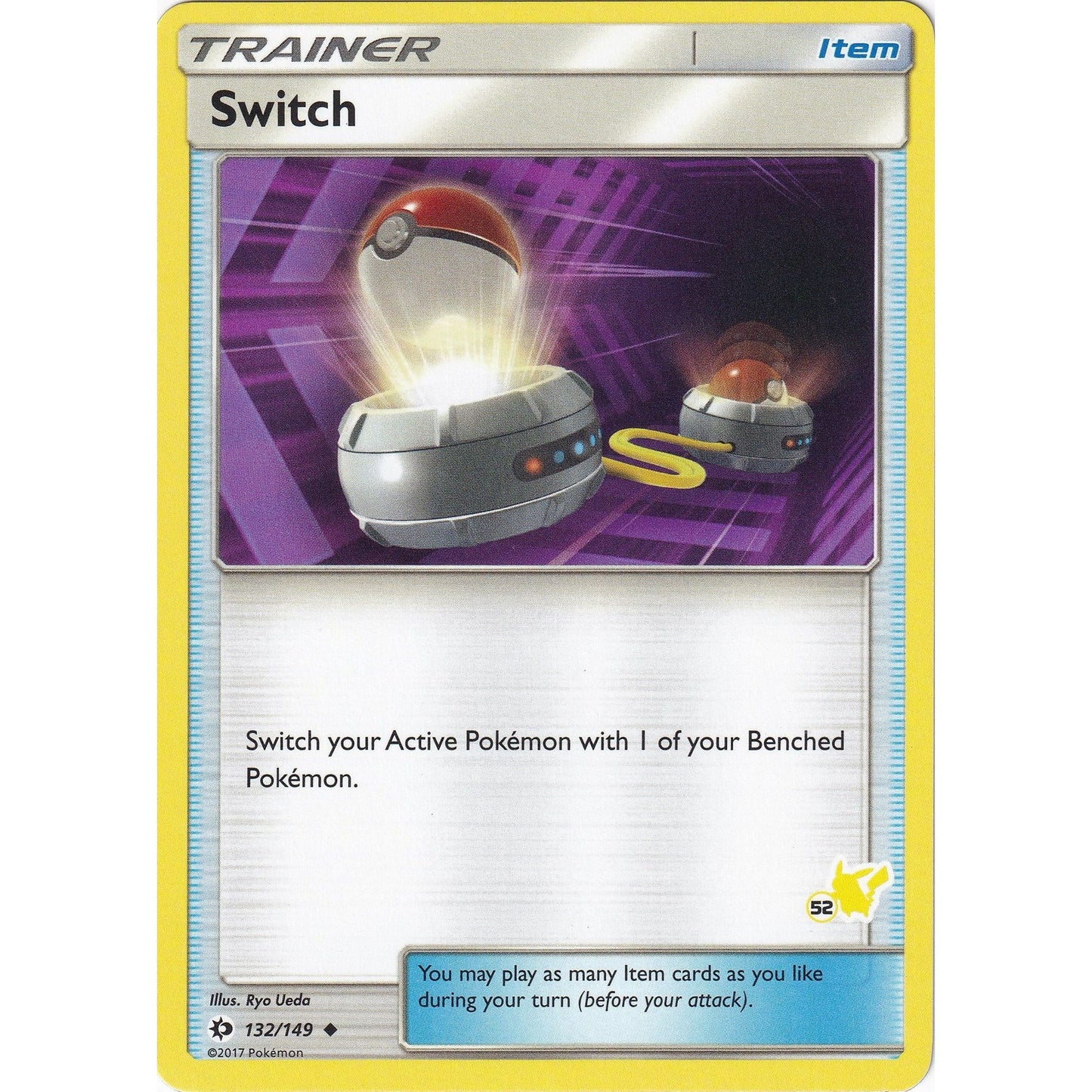 Image for Switch - 132/149 (#52 Pikachu Stamped) (132/149) (BTA) - Pokemon