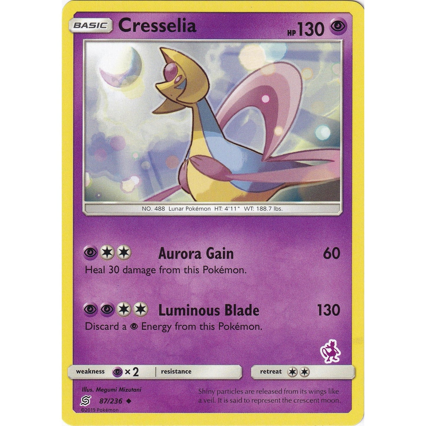Image for Cresselia - 87/236 (Mewtwo Stamped) (087/236) (BTA) - Pokemon