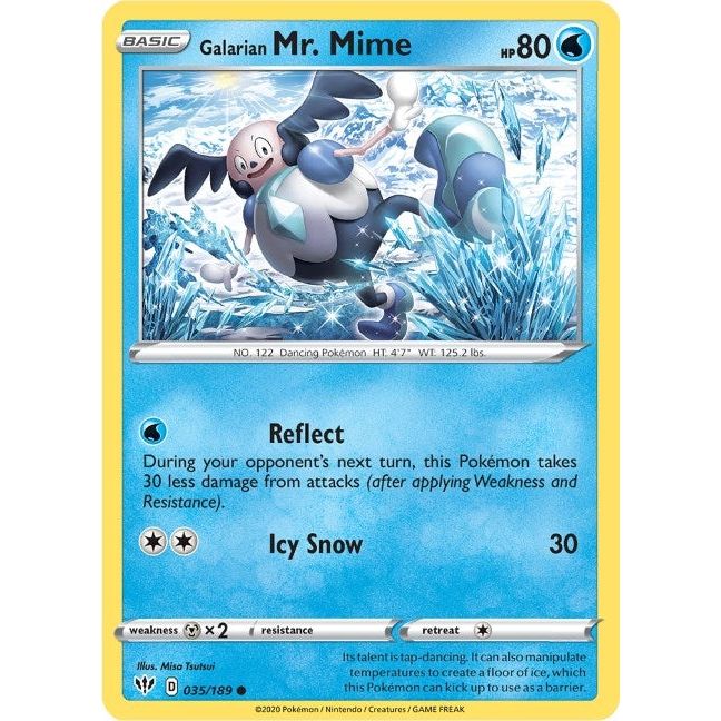 Image for Galarian Mr. Mime (035/189) (SWSH03) - Pokemon
