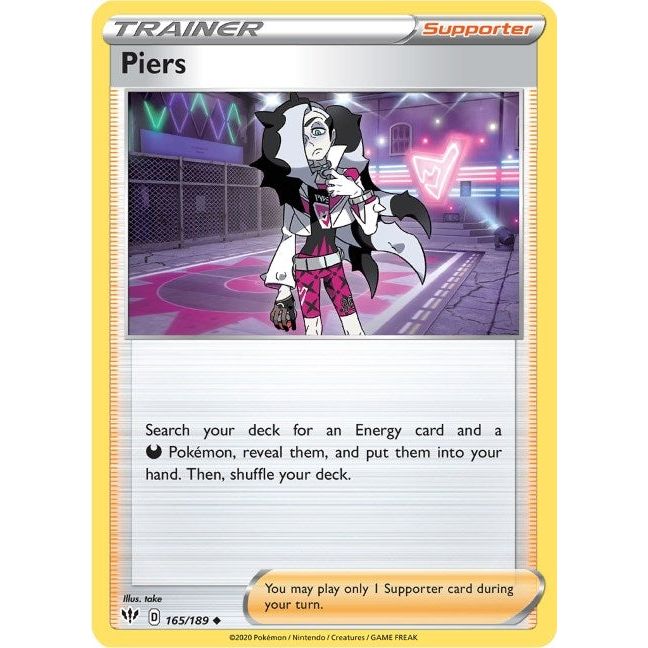 Image for Piers (165/189) (SWSH03) - Pokemon