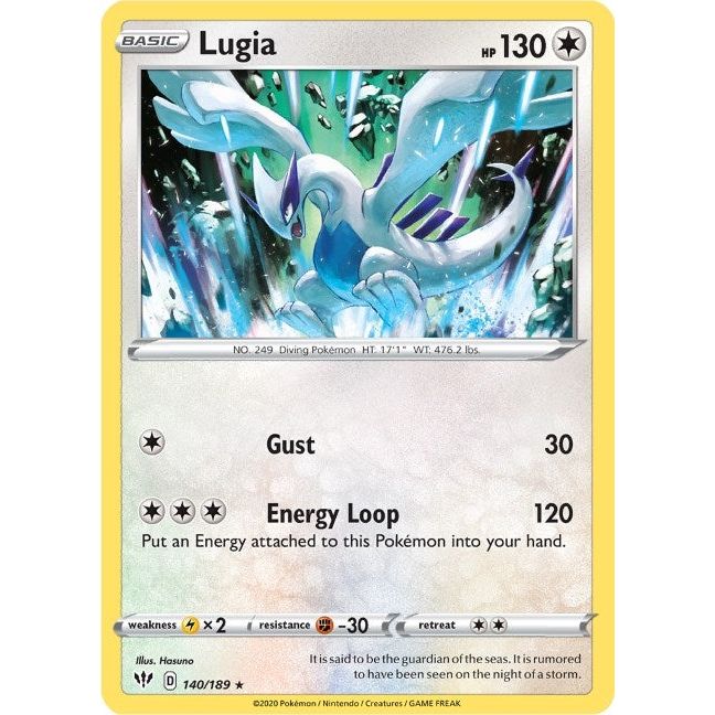 Image for Lugia (140/189) (SWSH03) - Pokemon