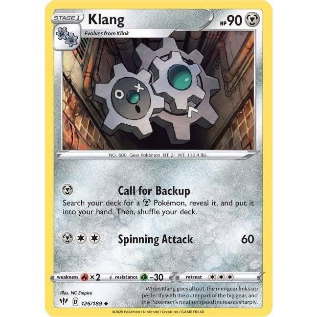 Image for Klang (126/189) (SWSH03) - Pokemon