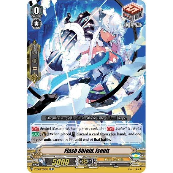 Image for Flash Shield, Iseult (V-SS03/001EN) (V-SS03) - Cardfight Vanguard