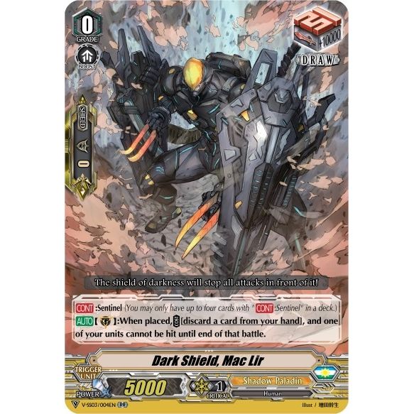 Image for Dark Shield, Mac Lir (V-SS03/004EN) (V-SS03) - Cardfight Vanguard