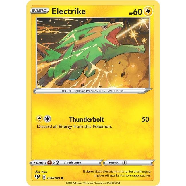 Image for Electrike (058/189) (SWSH03) - Pokemon