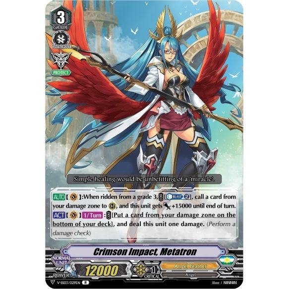 Image for Crimson Impact, Metatron (V-SS03/029EN) (V-SS03) - Cardfight Vanguard