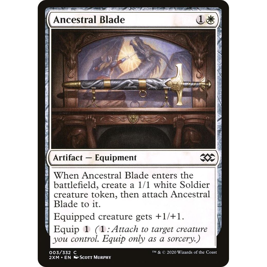 Image for Ancestral Blade (3) (2XM) - Magic: The Gathering