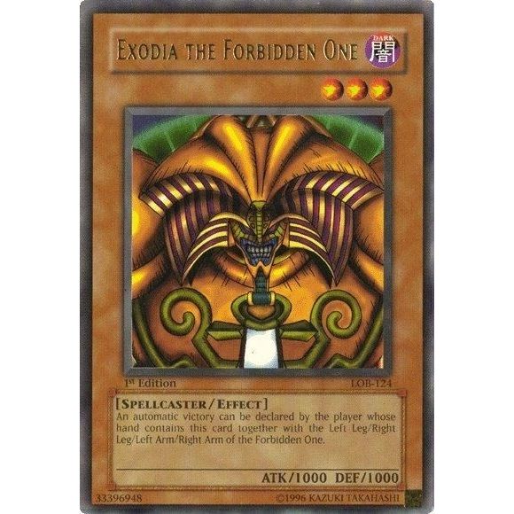 Image for Exodia the Forbidden One (LOB-124) (LOB) - YuGiOh