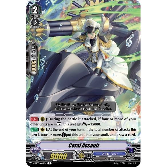 Image for Coral Assault (V-SS03/065EN) (V-SS03) - Cardfight Vanguard