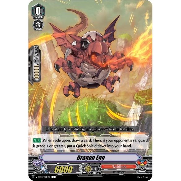 Image for Dragon Egg (V-SS03/091EN) (V-SS03) - Cardfight Vanguard