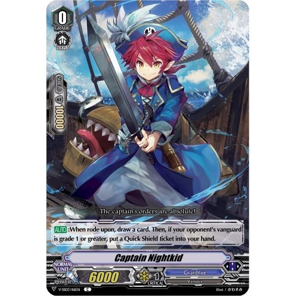 Image for Captain Nightkid (V-SS03/116EN) (V-SS03) - Cardfight Vanguard