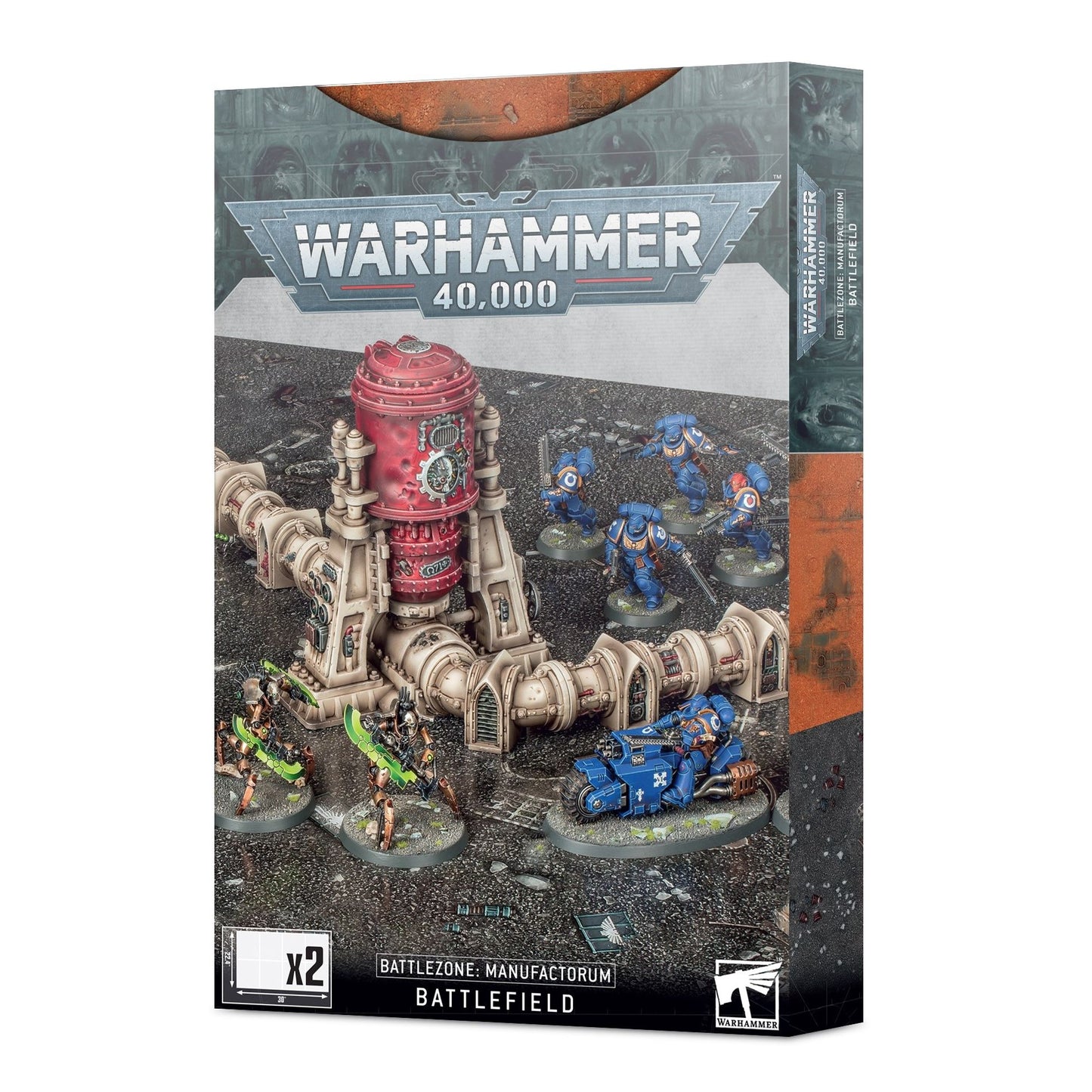 Image for Warhammer: 40K - Battlezone Manufactorum Battlefield - Warhammer Box Sets
