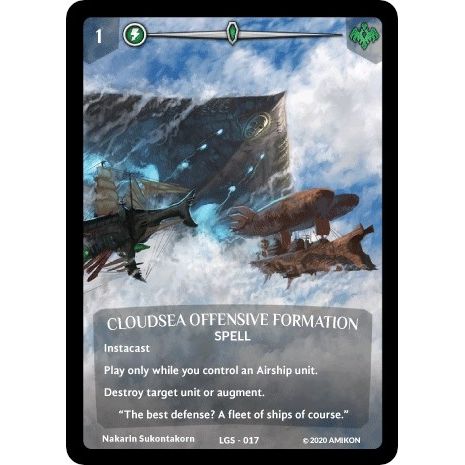 Image for Cloudsea Offensive Formation (Full Art) (LGS-017) (PR) - Argent Saga TCG