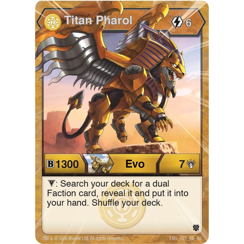 Image for Titan Pharol (127) (AV) - Bakugan TCG