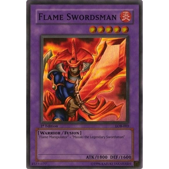 Image for Flame Swordsman (LOB-003) (LOB) - YuGiOh