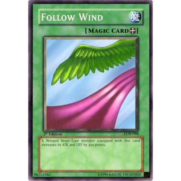 Image for Follow Wind (LOB-098) (LOB) - YuGiOh