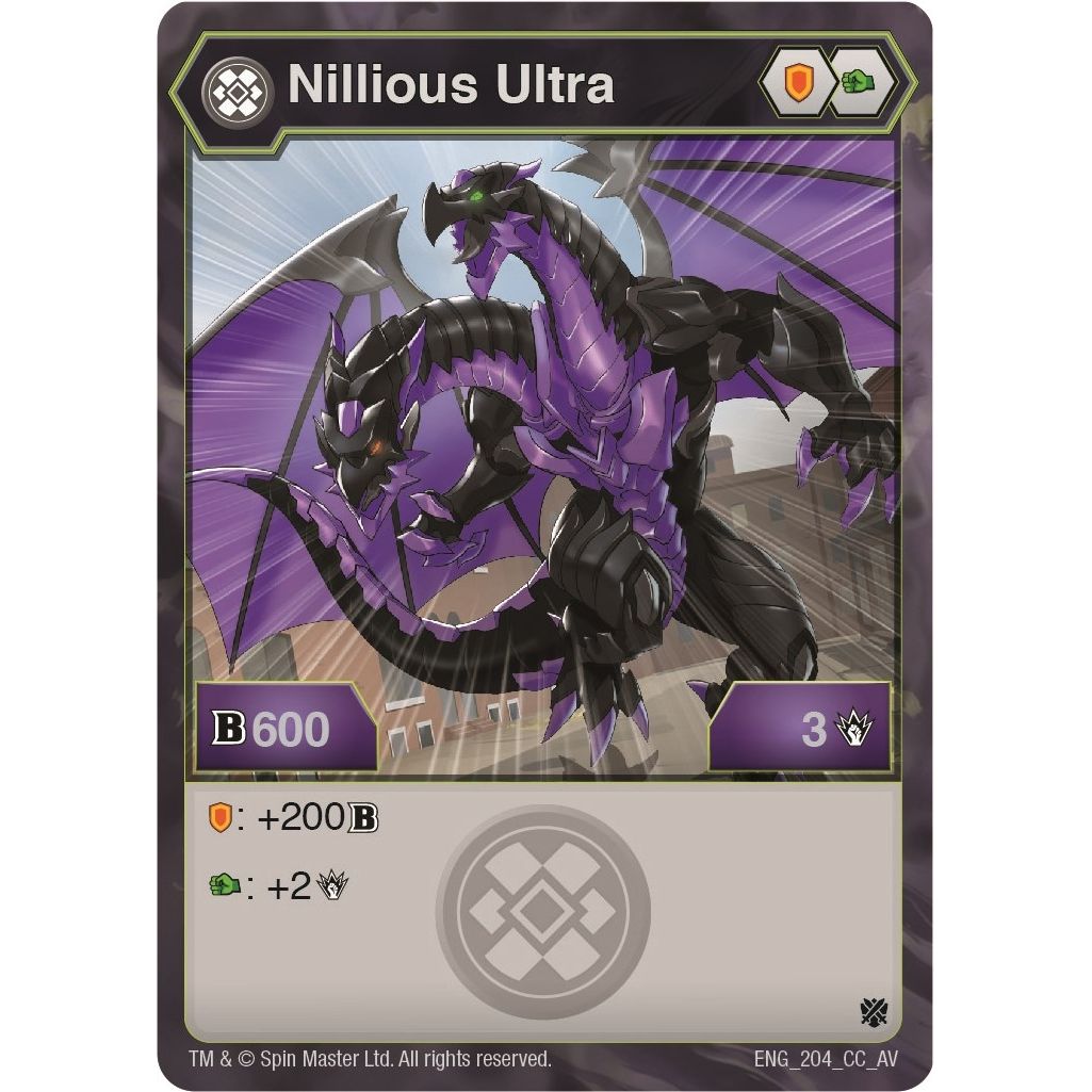 Image for Nillious Ultra (204) (204) (AV) - Bakugan TCG