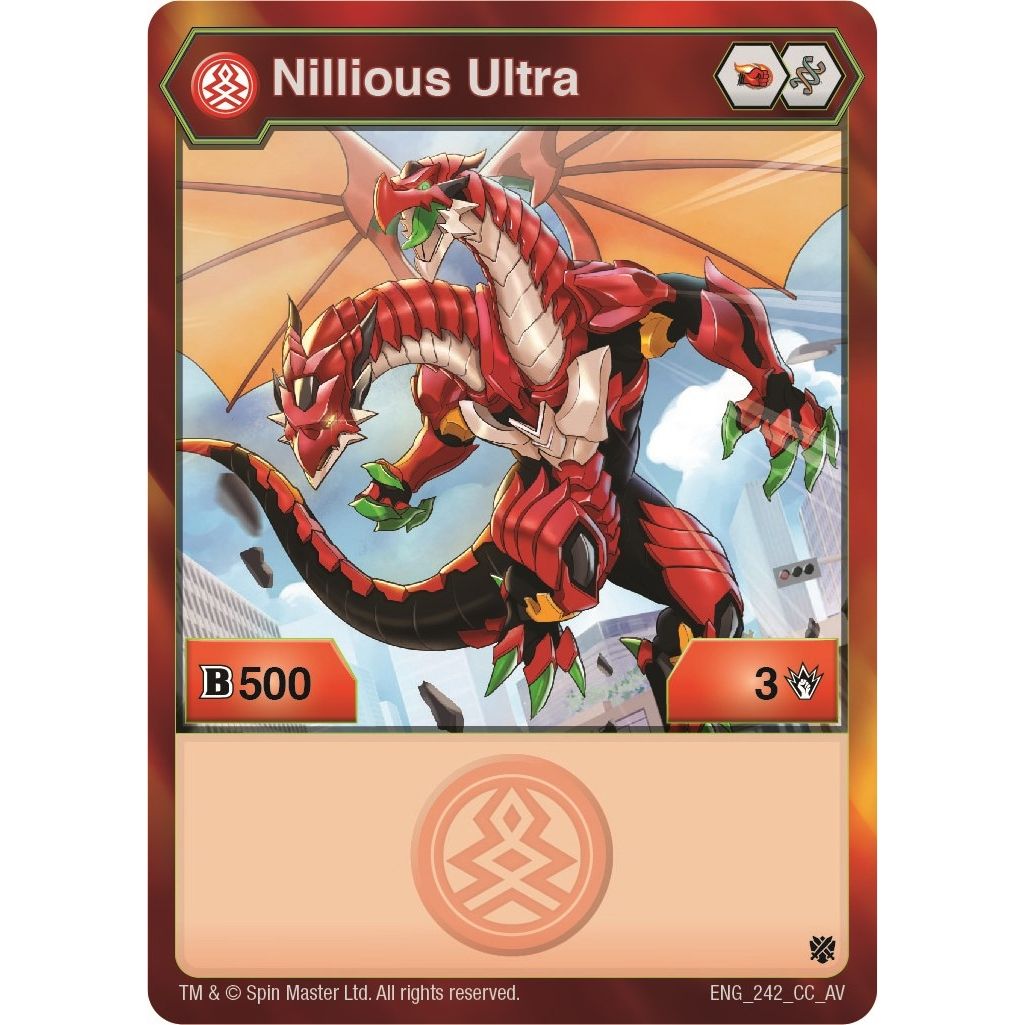 Image for Nillious Ultra (242) (242) (AV) - Bakugan TCG