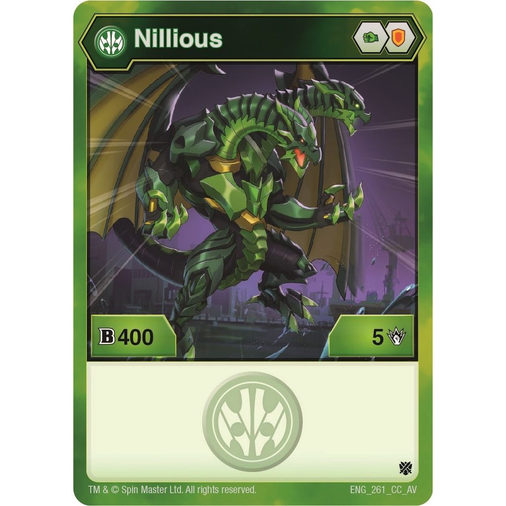 Image for Nillious (261) (261) (AV) - Bakugan TCG