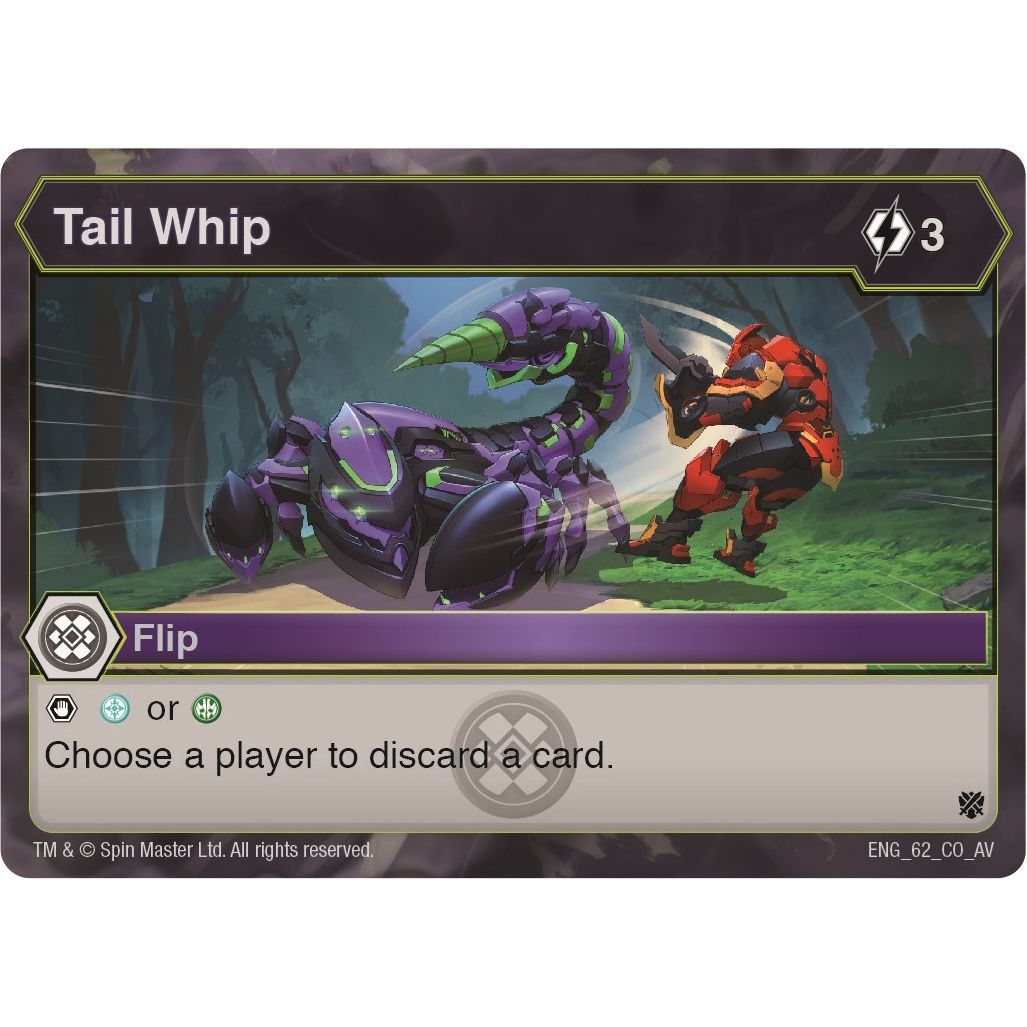 Image for Tail Whip (62) (AV) - Bakugan TCG