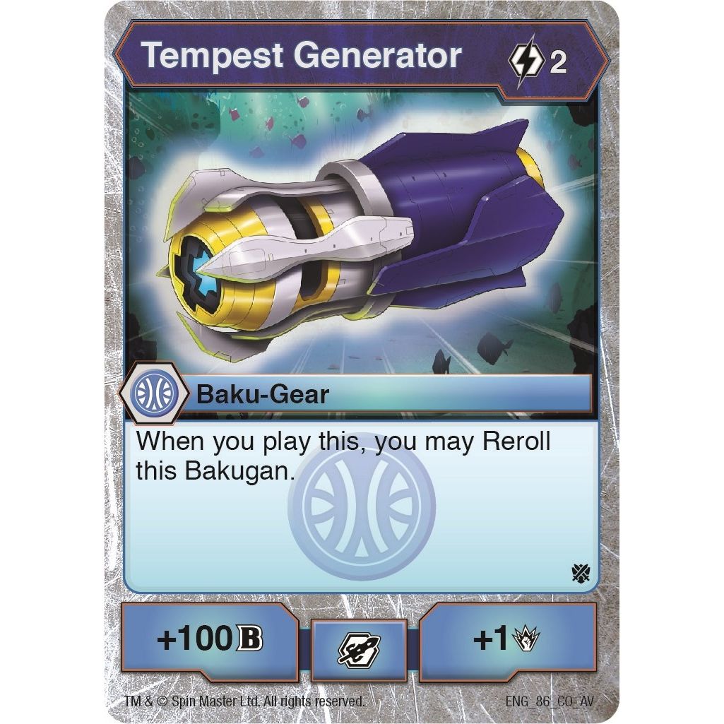 Image for Tempest Generator (86) (AV) - Bakugan TCG