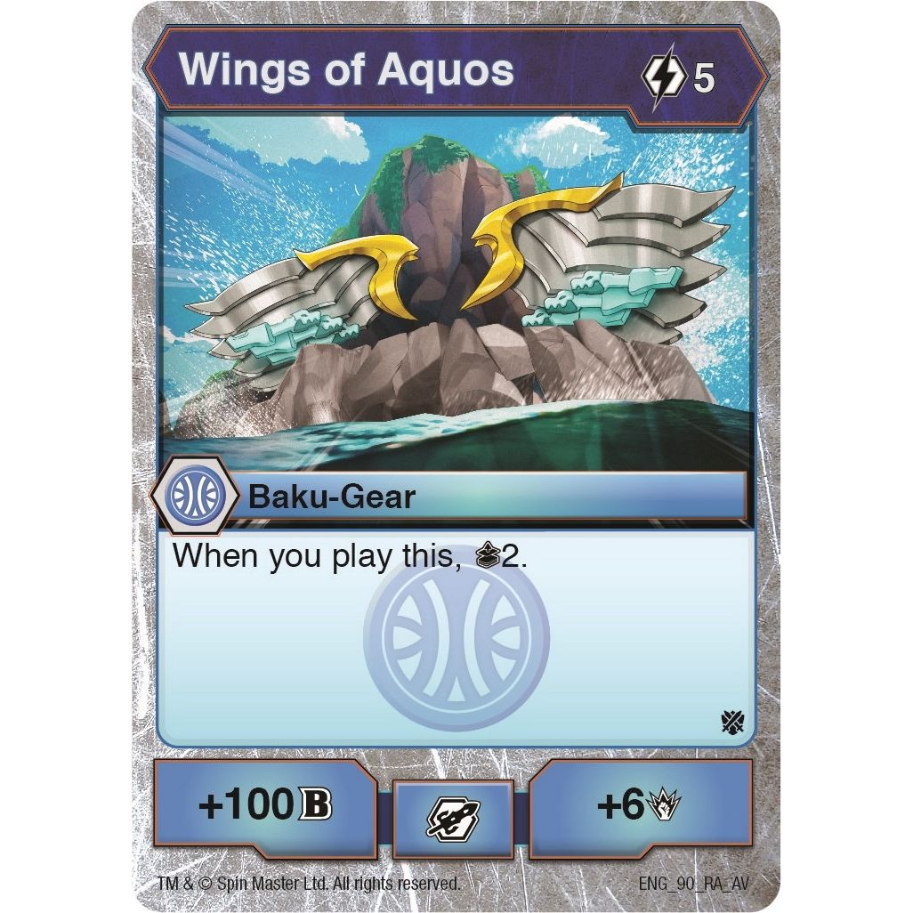 Image for Wings of Aquos (90) (AV) - Bakugan TCG