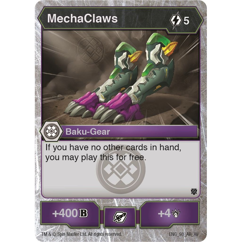 Image for MechaClaws (98) (AV) - Bakugan TCG