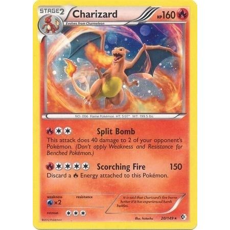 Image for Charizard - 20/149 (Cosmos Holo) (020/149) (BLE) - Pokemon