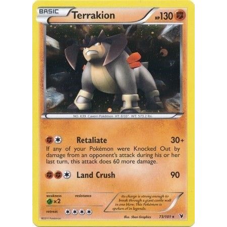 Image for Terrakion - 73/101 (Cosmos Holo) (073/101) (BLE) - Pokemon
