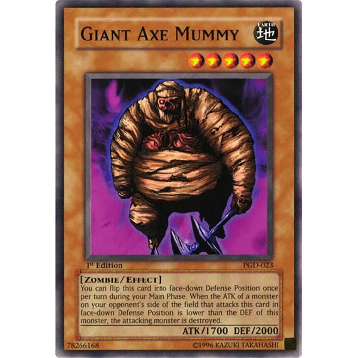 Image for Giant Axe Mummy (PGD-023) (PGD) - YuGiOh