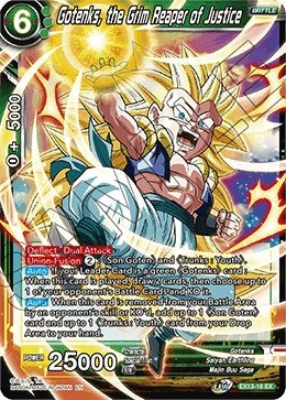 Image for Gotenks, the Grim Reaper of Justice (EX13-16) (DBS-BE13) - Dragon Ball Super: Masters